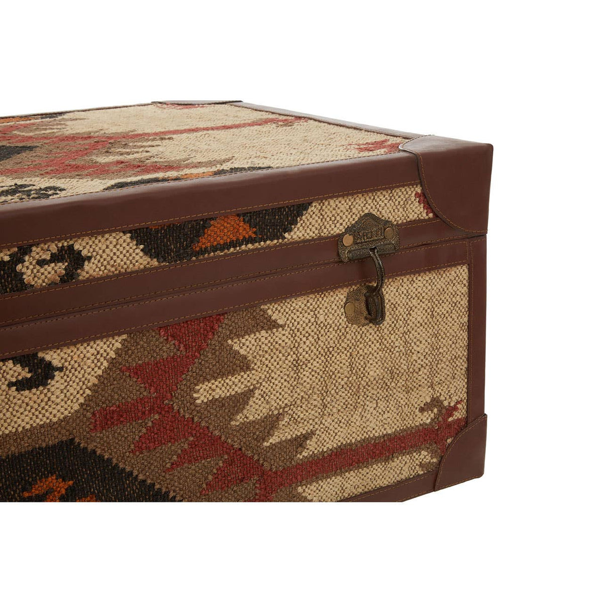 Aztec Multi Print Coffee Table Trunk.