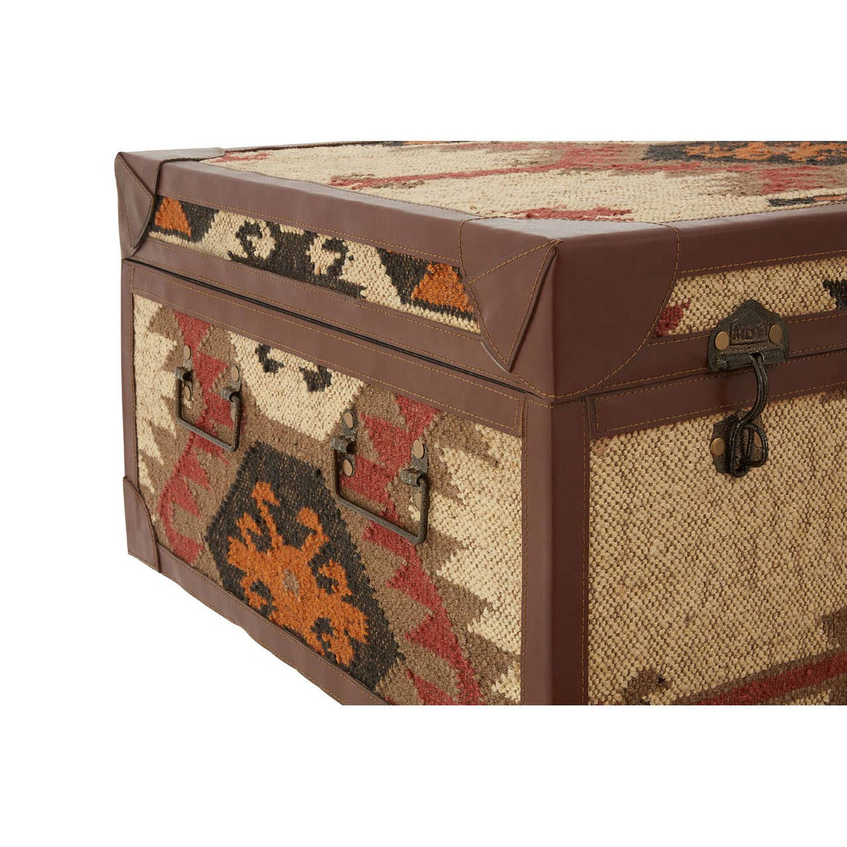 Aztec Multi Print Coffee Table Trunk.