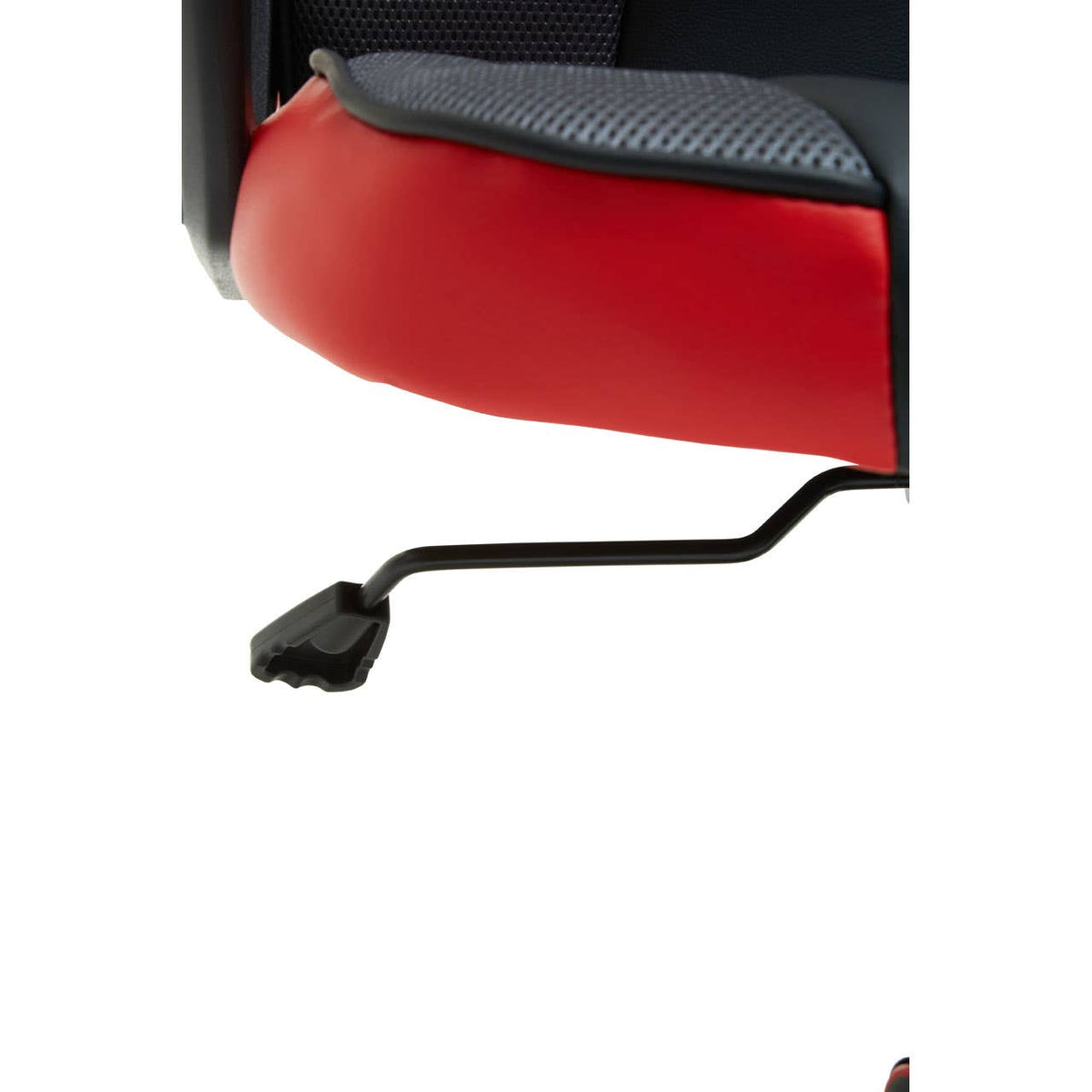 Black And Red Pu Home Office Chair.