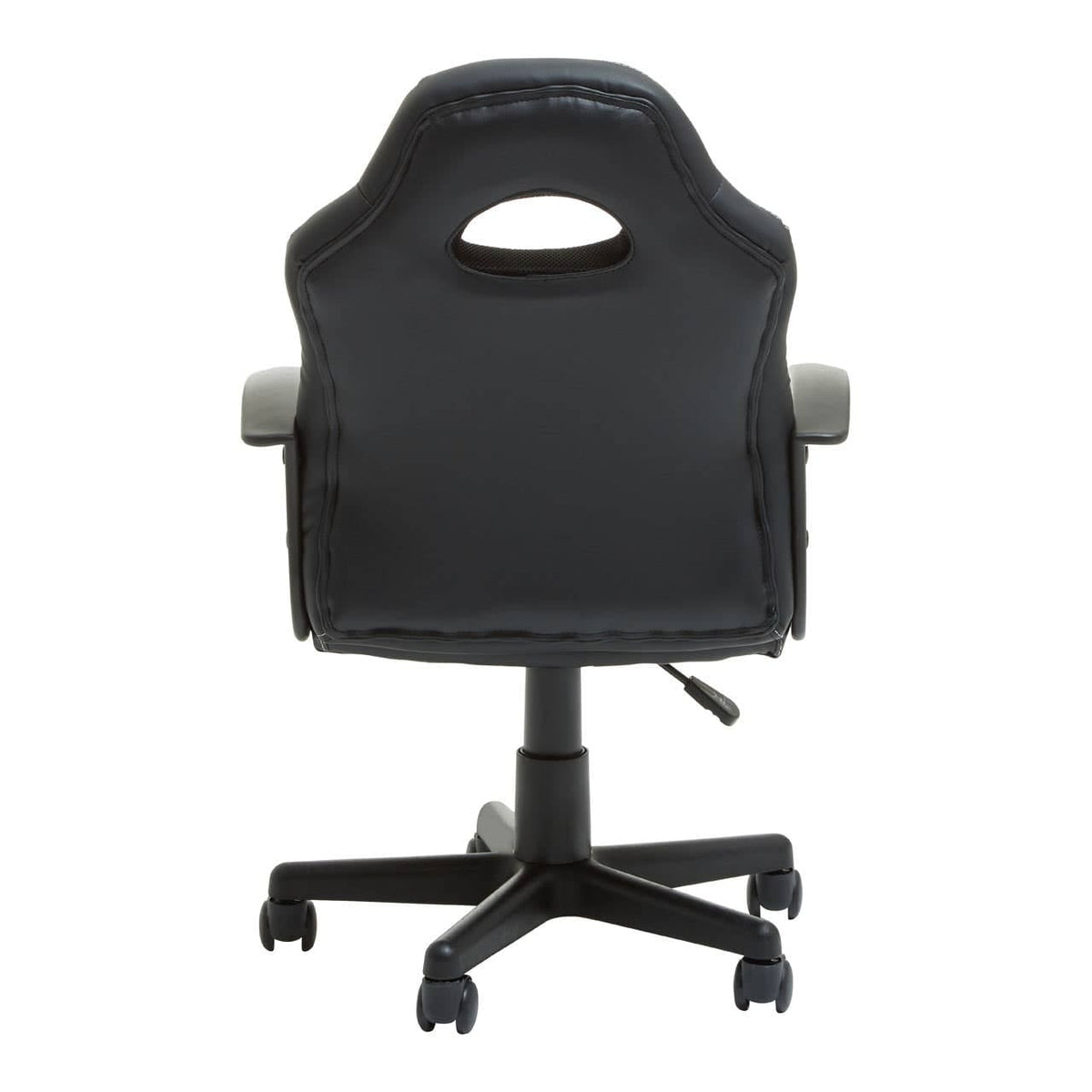 Black And Red Pu Home Office Chair.