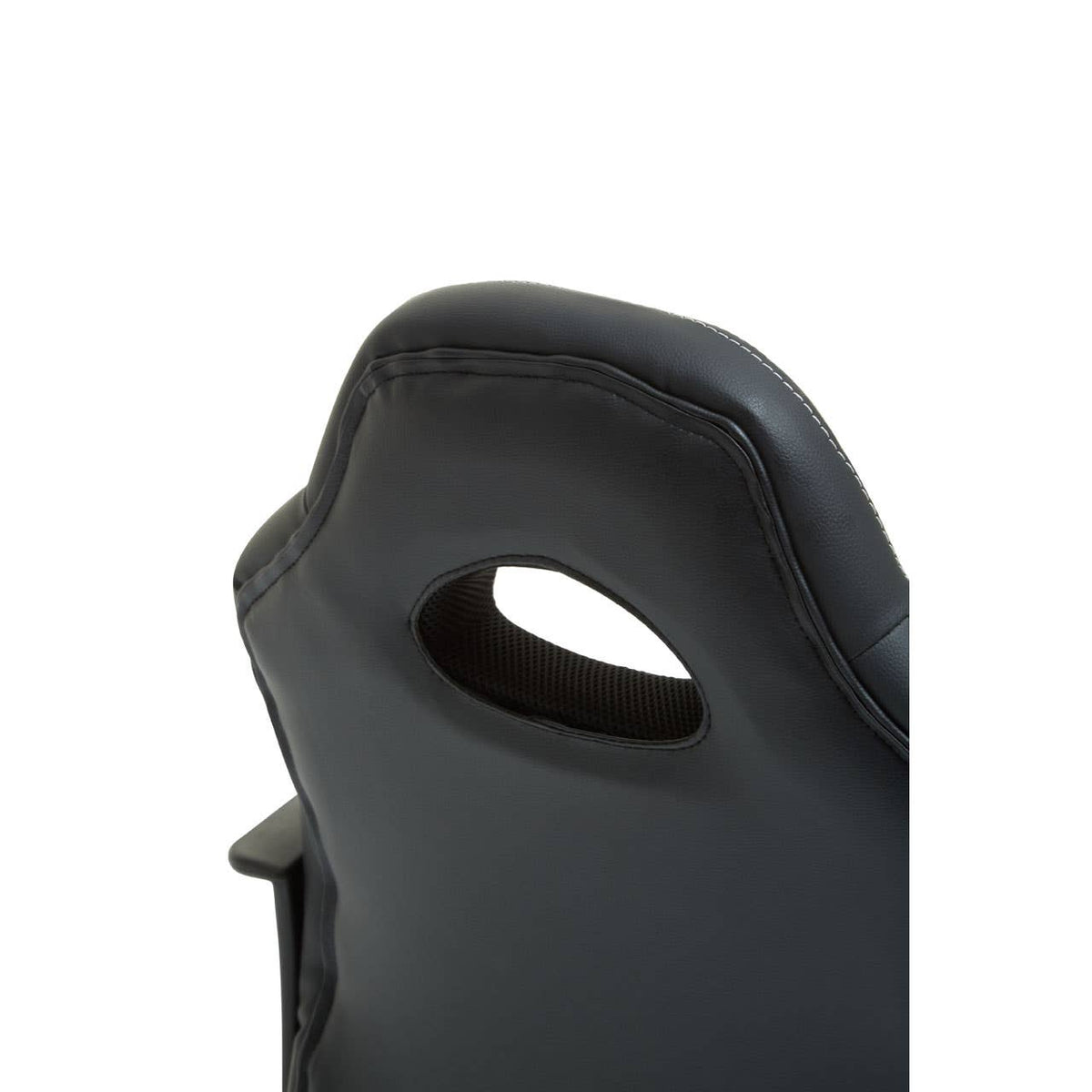 Black And Red Pu Home Office Chair.