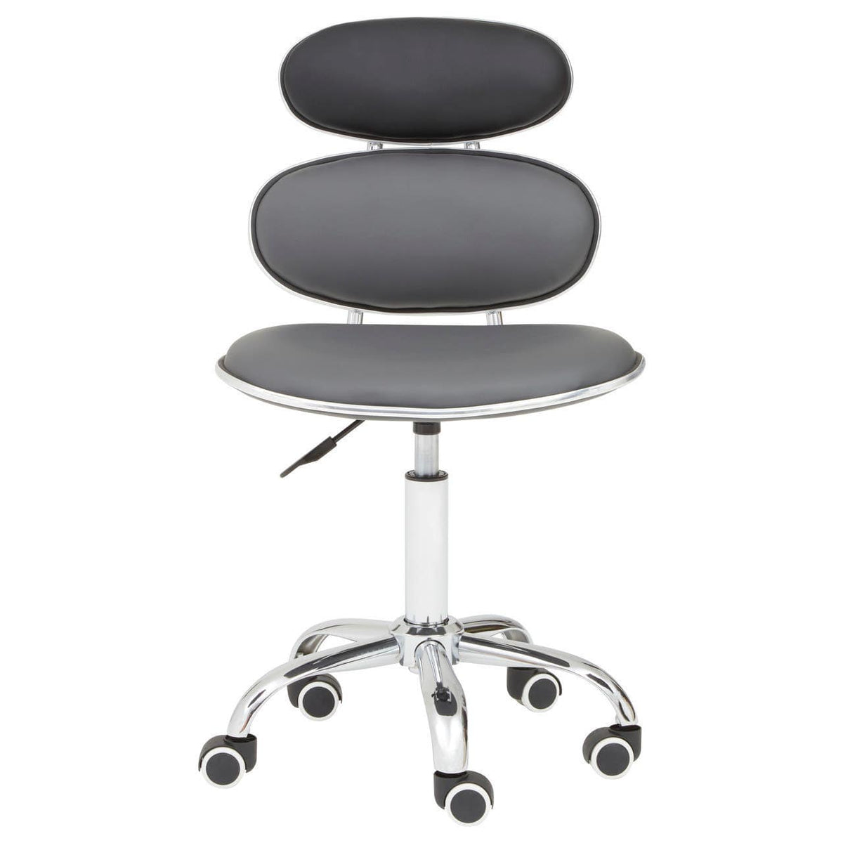 Black Pu Home Office Chair.