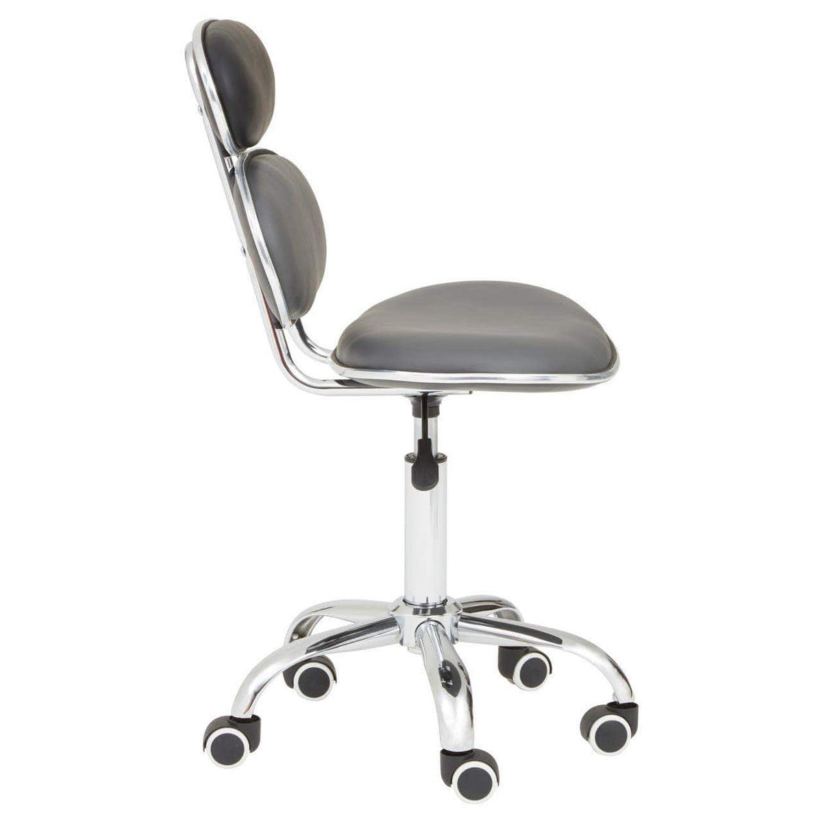 Black Pu Home Office Chair.