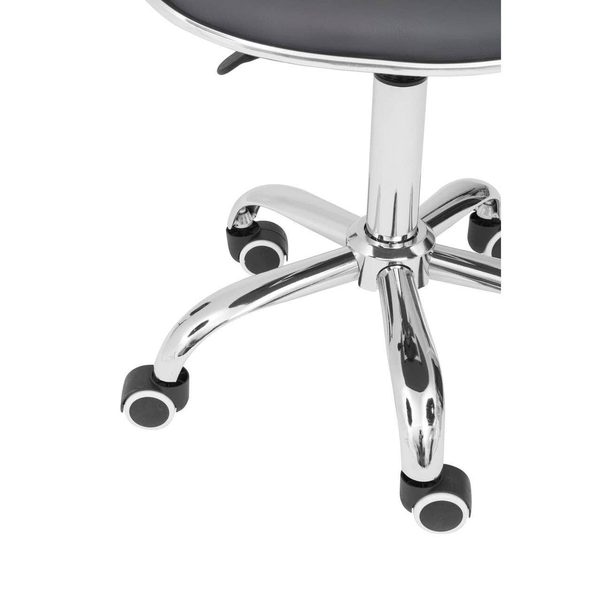 Black Pu Home Office Chair.