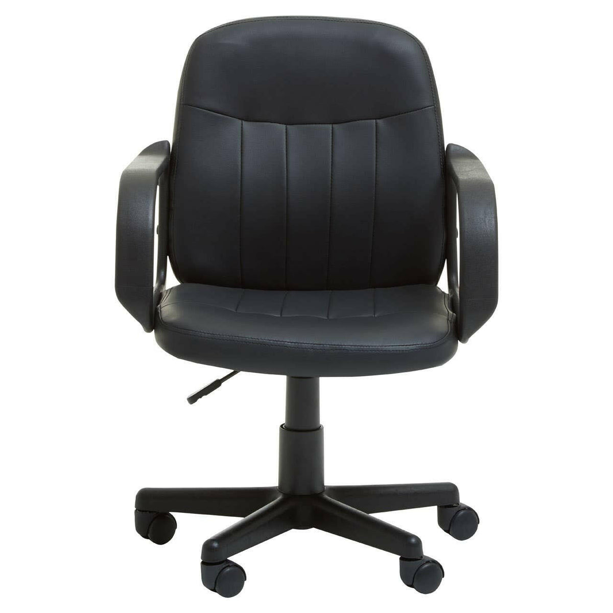 Black Pu Home Office Chair.