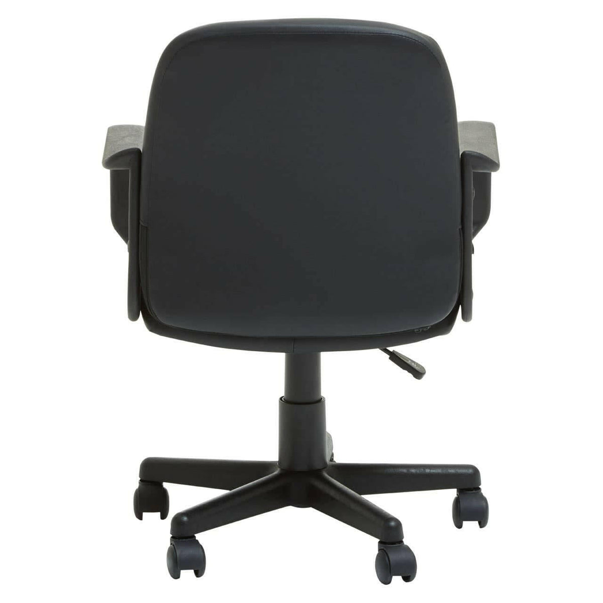 Black Pu Home Office Chair.