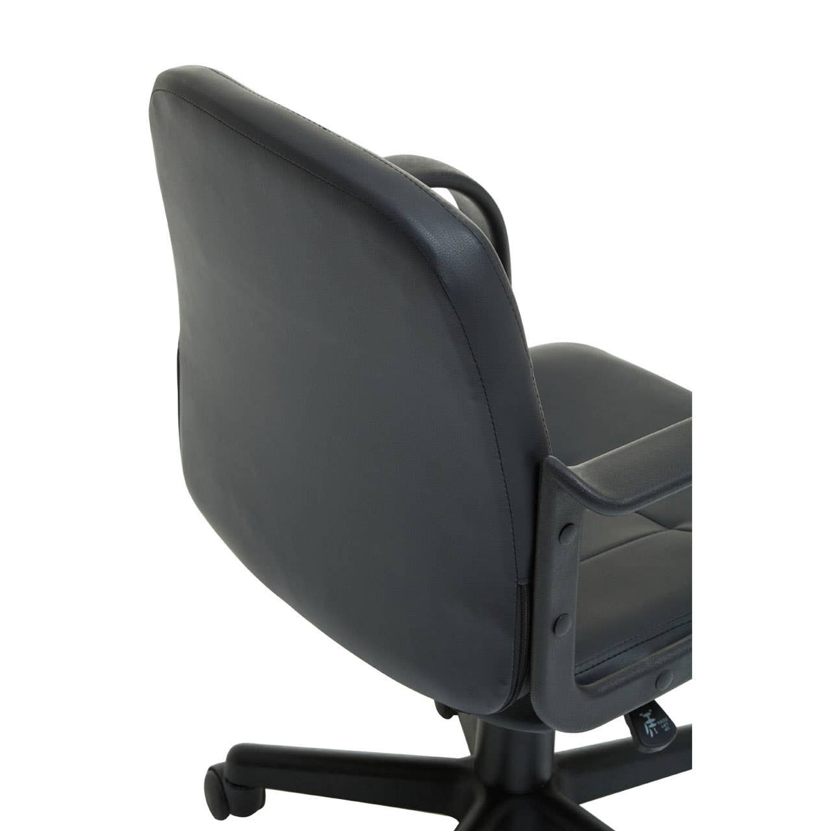 Black Pu Home Office Chair.