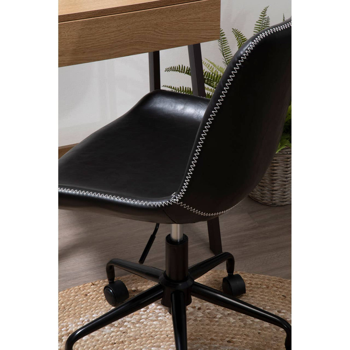 Bloomberg Black Home Office Chair.
