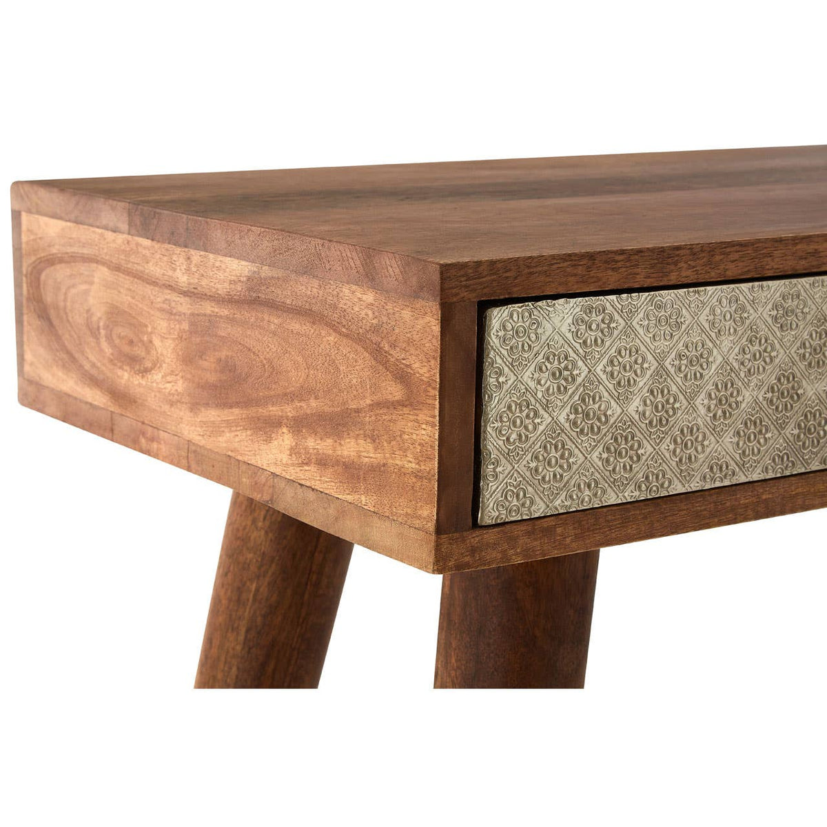 Boho 2 Drawer Console Table.