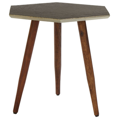 Noosa & Co. Living Boho Hexagonal Side Table House of Isabella UK