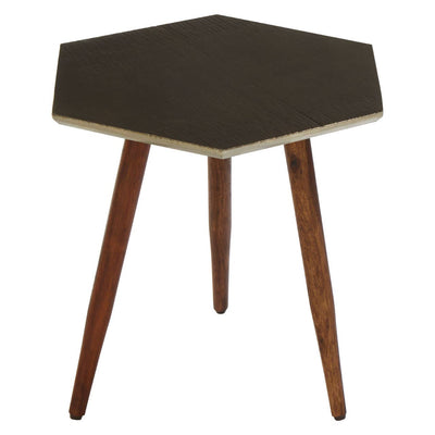 Noosa & Co. Living Boho Hexagonal Side Table House of Isabella UK