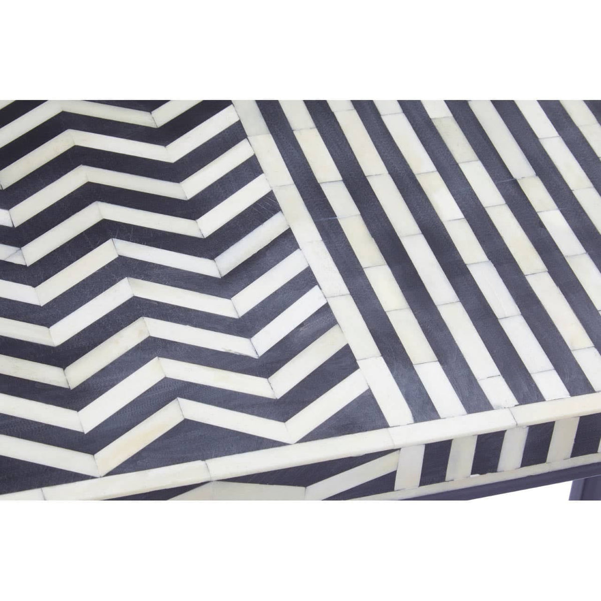 Noosa & Co. Living Boho Mango Wood with Bone Inlay Console Table House of Isabella UK