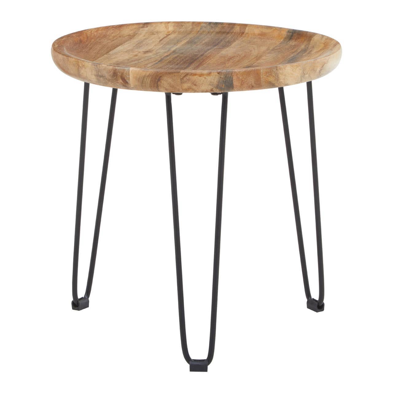 Noosa & Co. Living Boho Natural Mango Wood Small Side Table House of Isabella UK