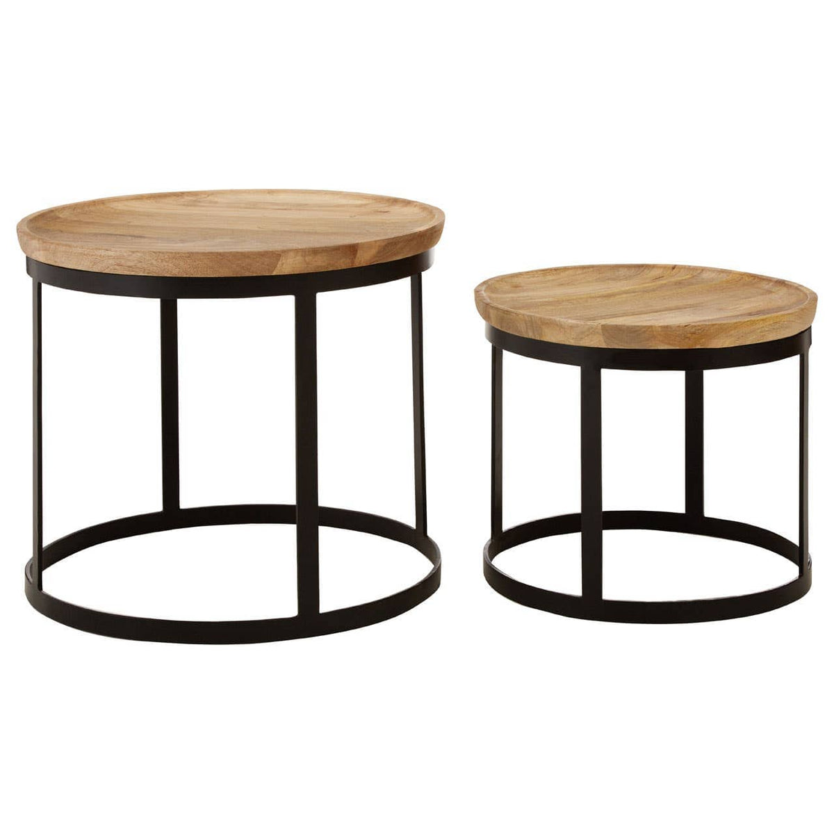 Boho Nesting Tables - Set Of 2.