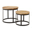 Boho Nesting Tables - Set Of 2.