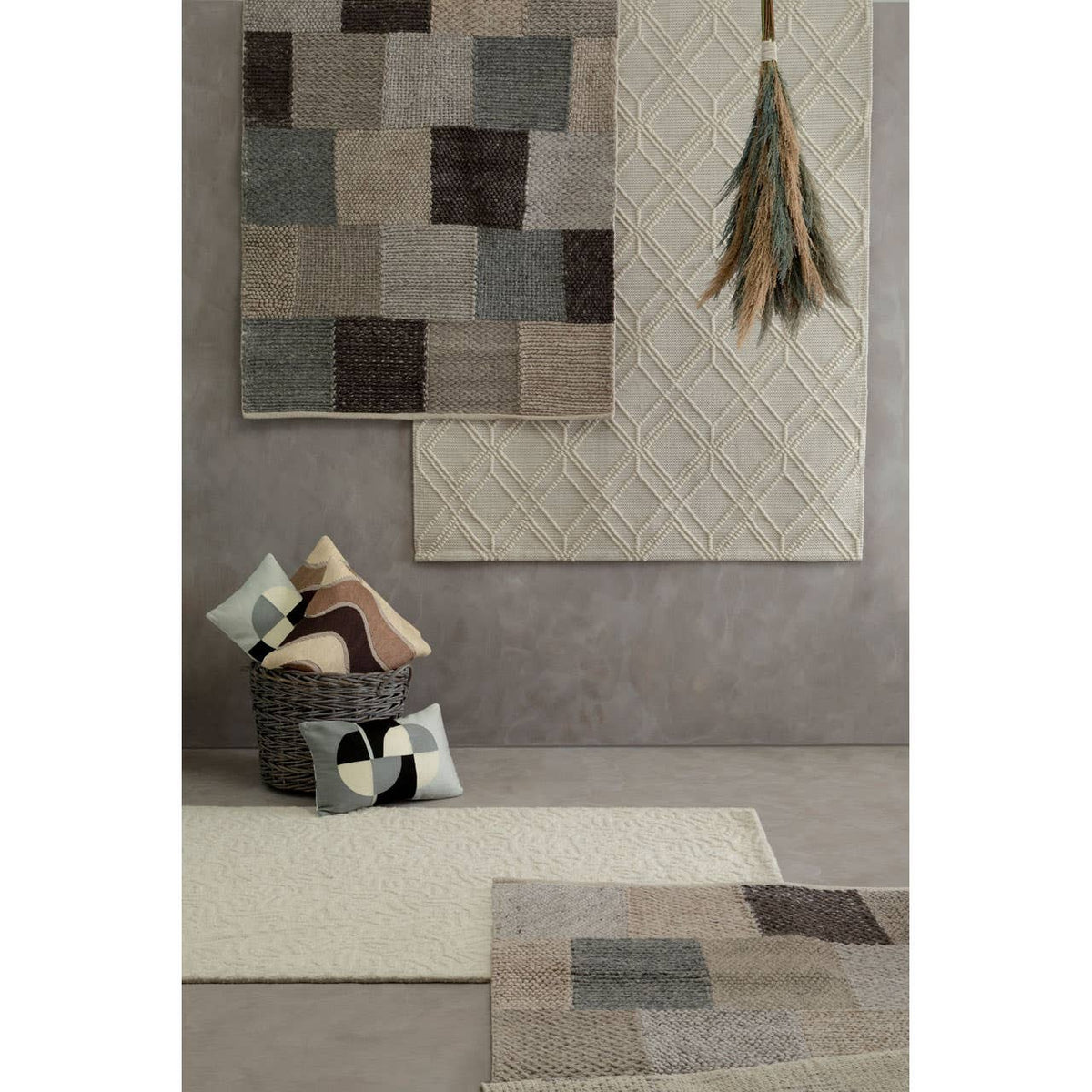 Bosie Jango Small Geometric Rug.