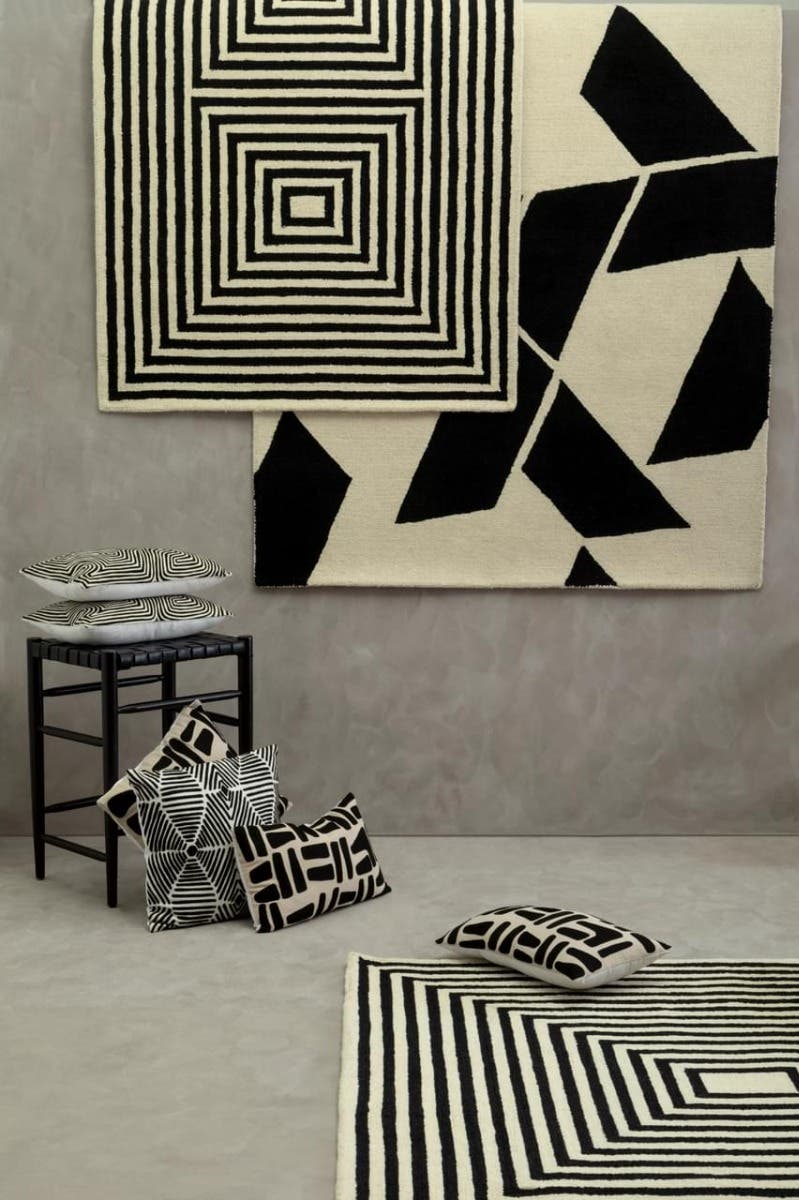 Bosie Milana Large Geometric Rug.