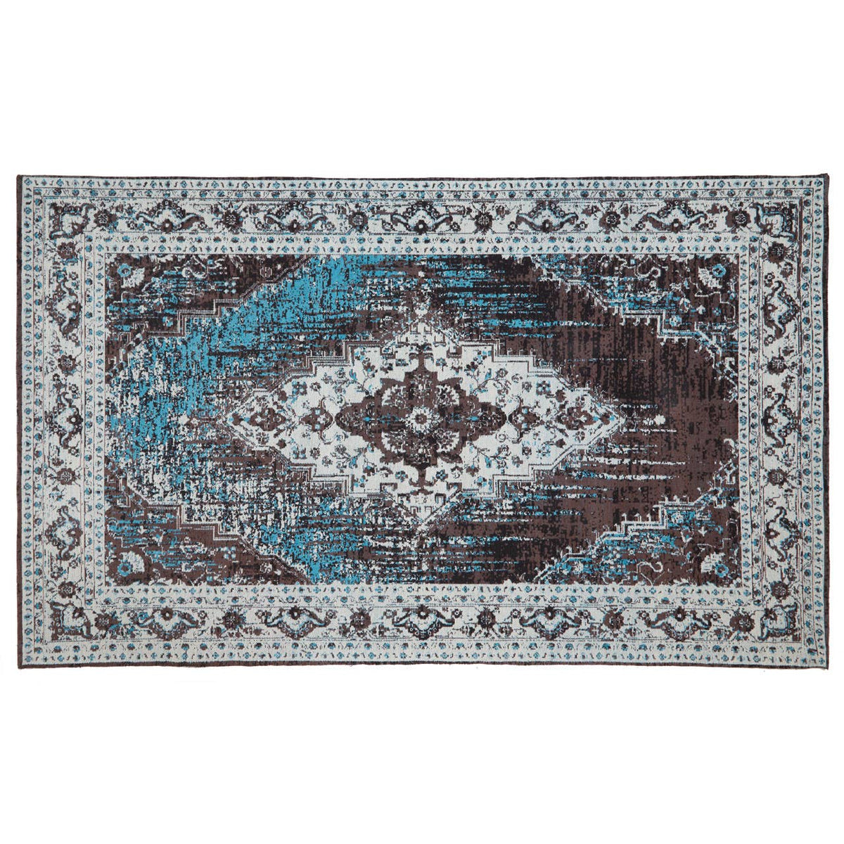 Bosie Morvi Large Jacquard Woven Rug.