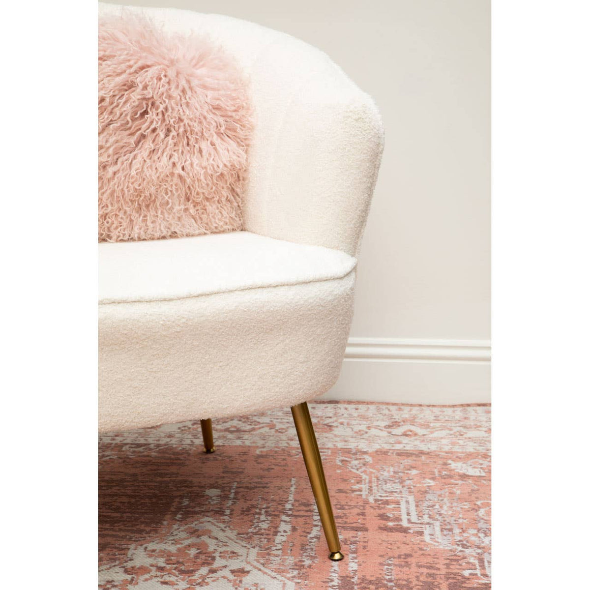 Bosie Morvi Large Pink Rug.