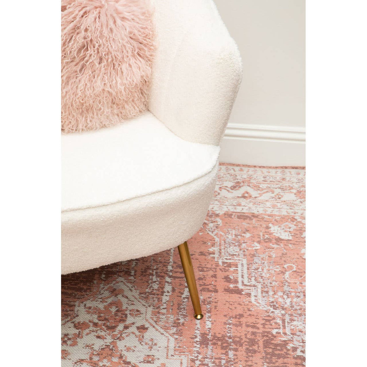 Bosie Morvi Large Pink Rug.