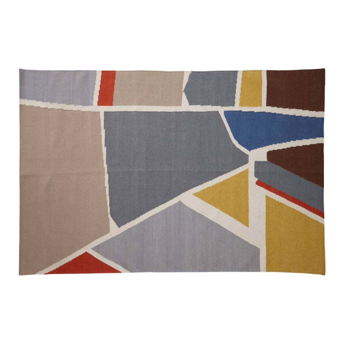 Bosie Villon Abstract Art Rug.