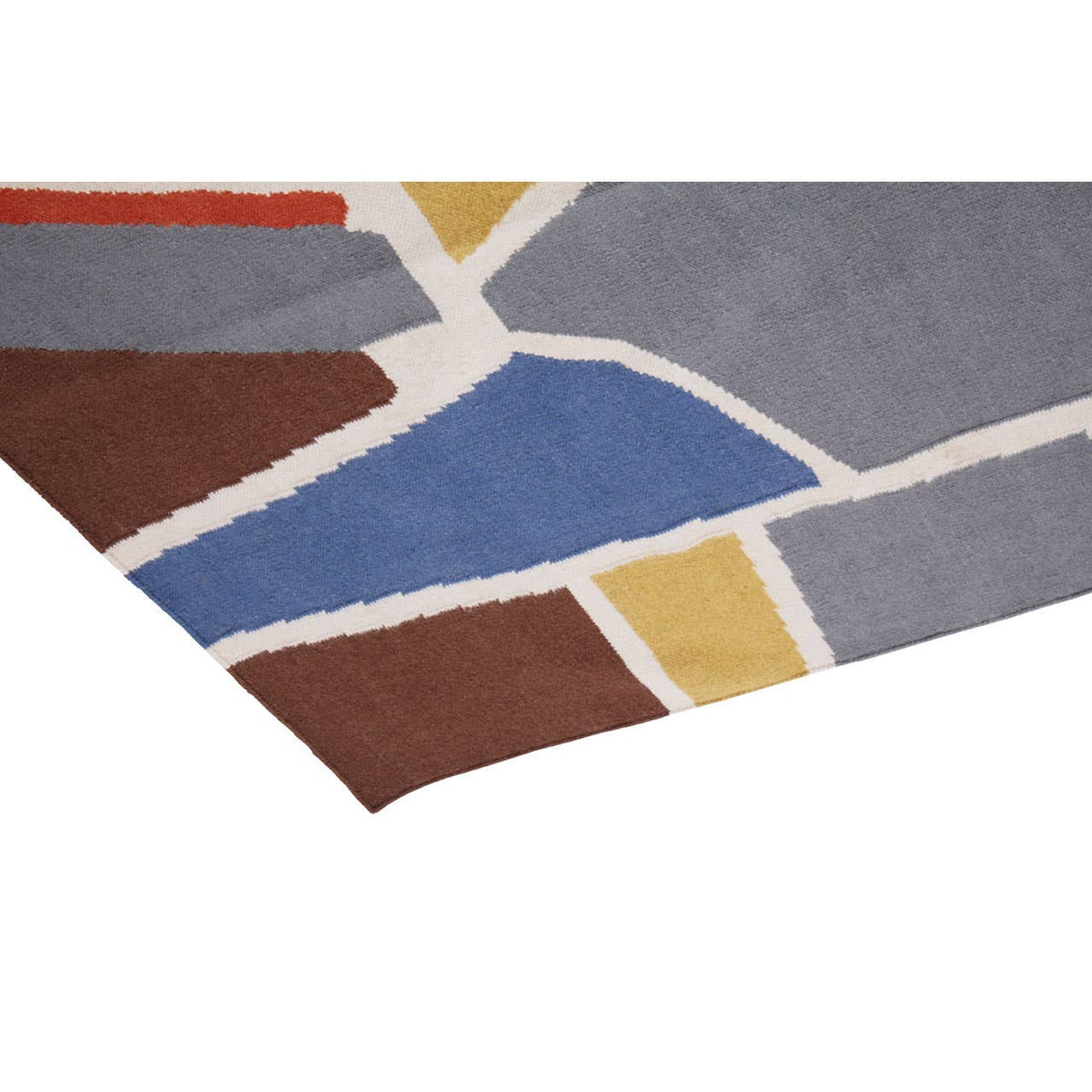Bosie Villon Abstract Art Rug.