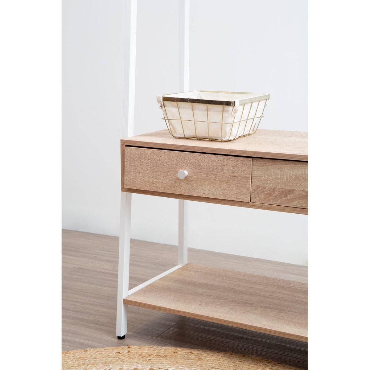 Bradbury Natural Oak Storage Unit.