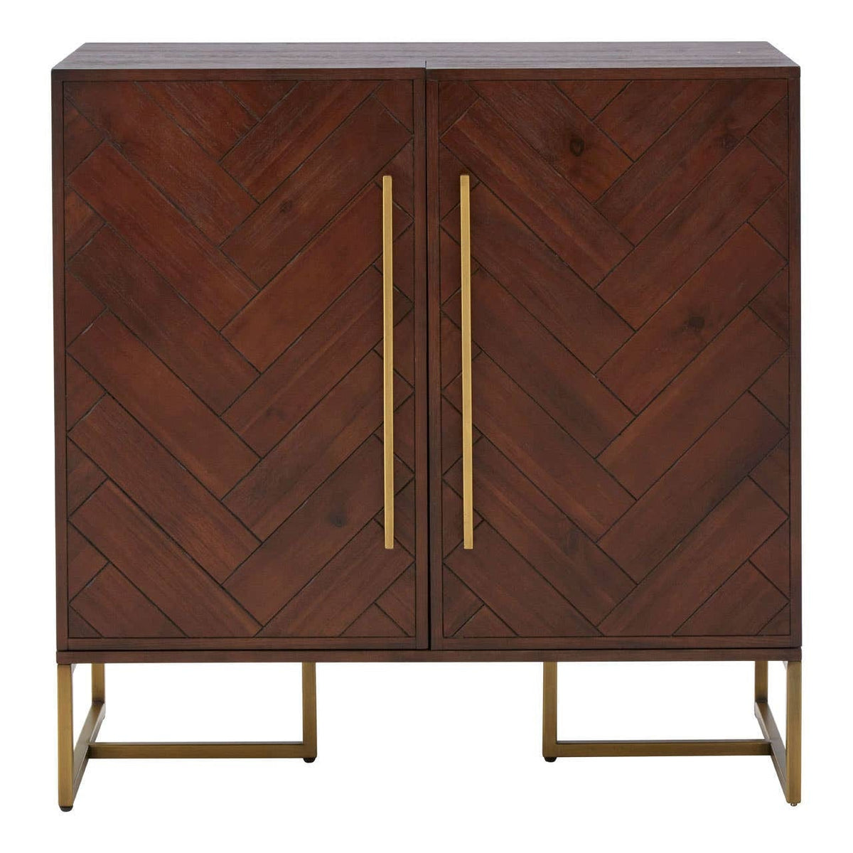 Noosa & Co. Living Brando Acacia Wood Effect Drinks Cabinet House of Isabella UK