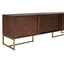 Noosa & Co. Living Brando Acacia Wood Effect Media Unit House of Isabella UK