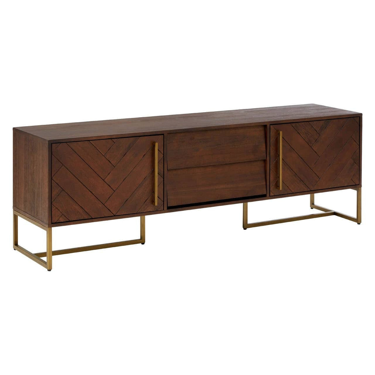Noosa & Co. Living Brando Acacia Wood Effect Media Unit House of Isabella UK