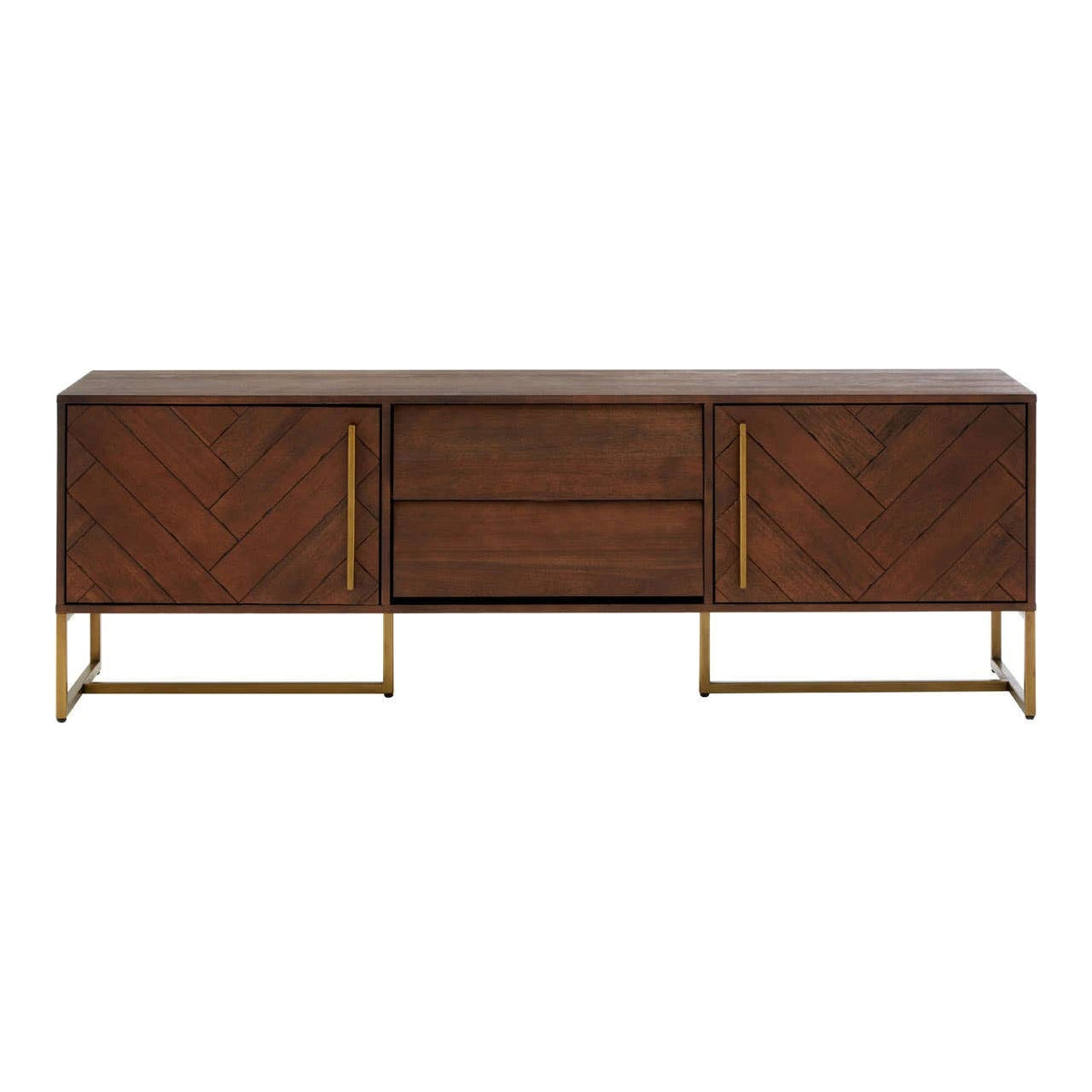 Noosa & Co. Living Brando Acacia Wood Effect Media Unit House of Isabella UK