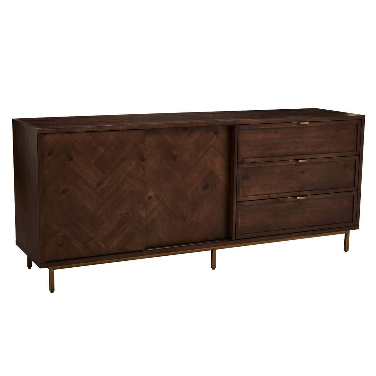 Noosa & Co. Living Brando Acacia Wood Effect Sideboard House of Isabella UK