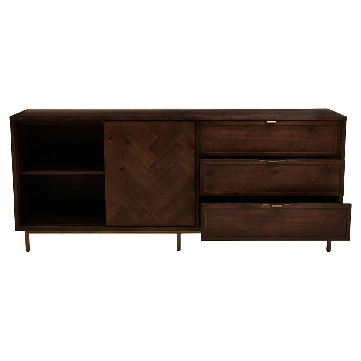 Noosa & Co. Living Brando Acacia Wood Effect Sideboard House of Isabella UK