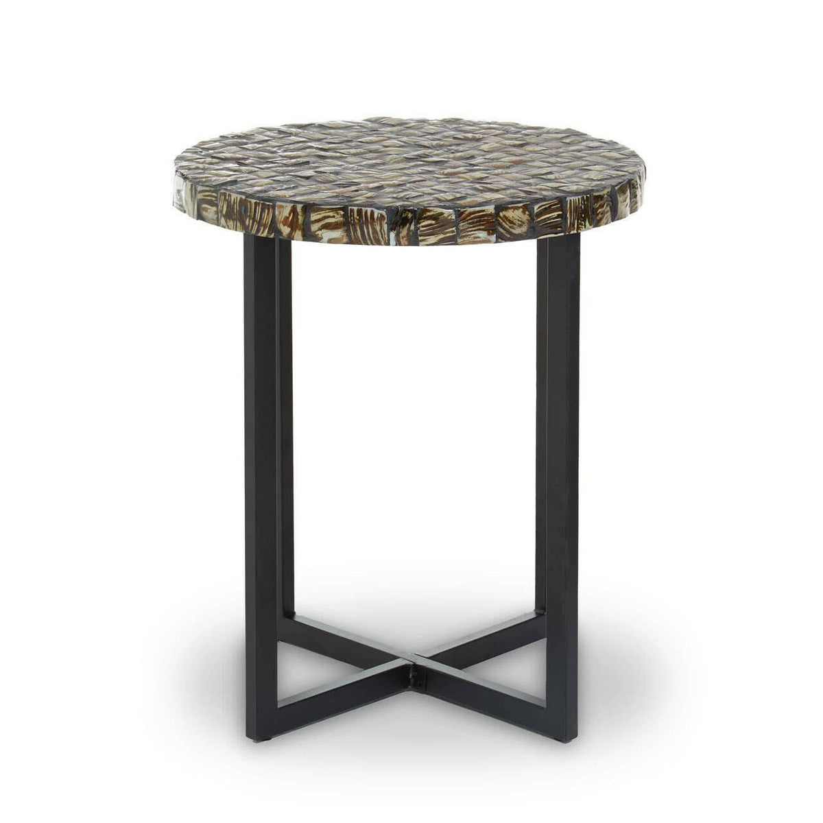 Branna Round Side Table.