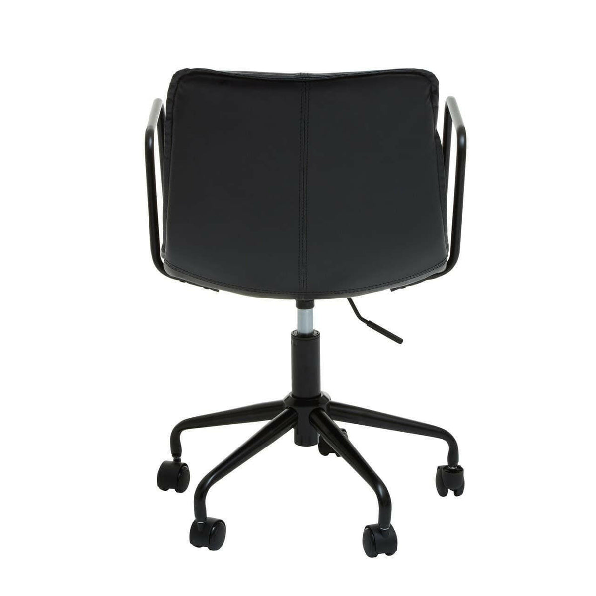 Branson Black Leather Home Office Chair.