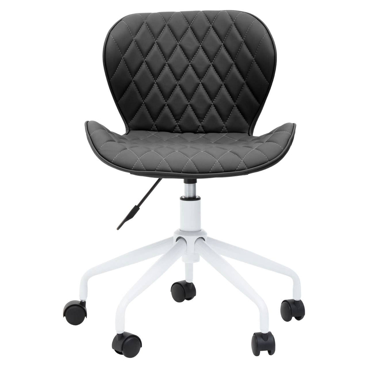 Brent Black And White Home Office Chair.