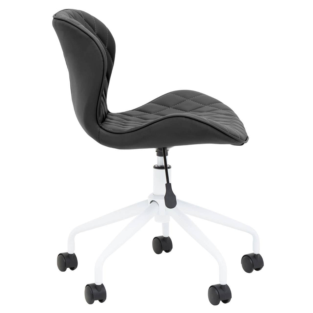 Brent Black And White Home Office Chair.