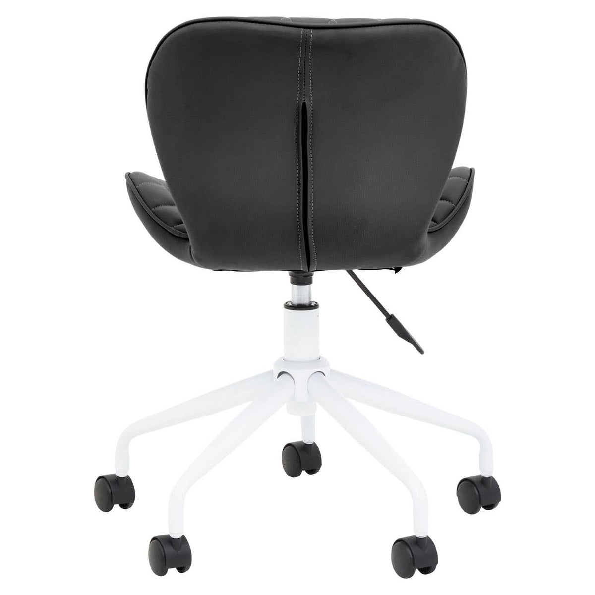 Brent Black And White Home Office Chair.