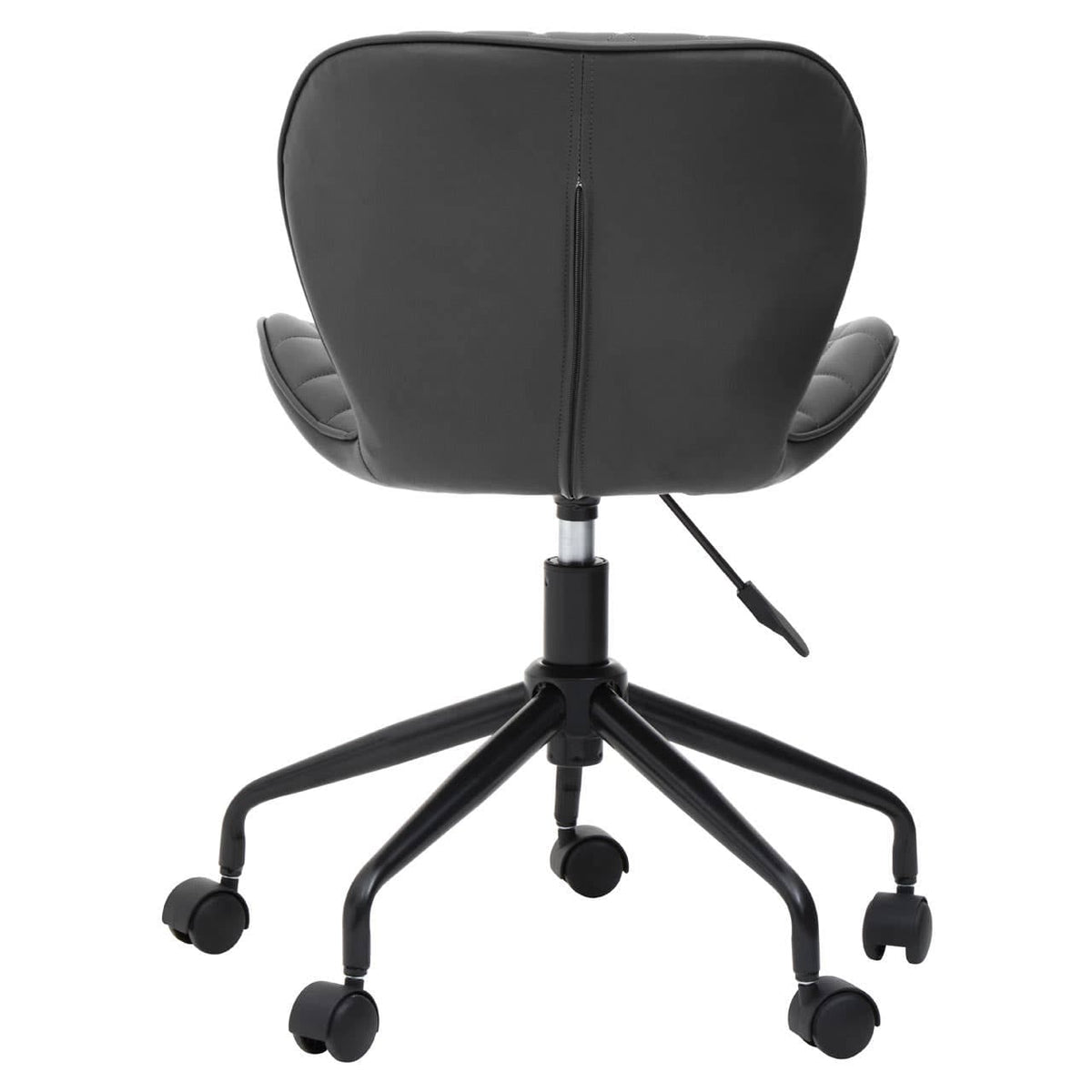 Brent Black Armless Home Office Chair.