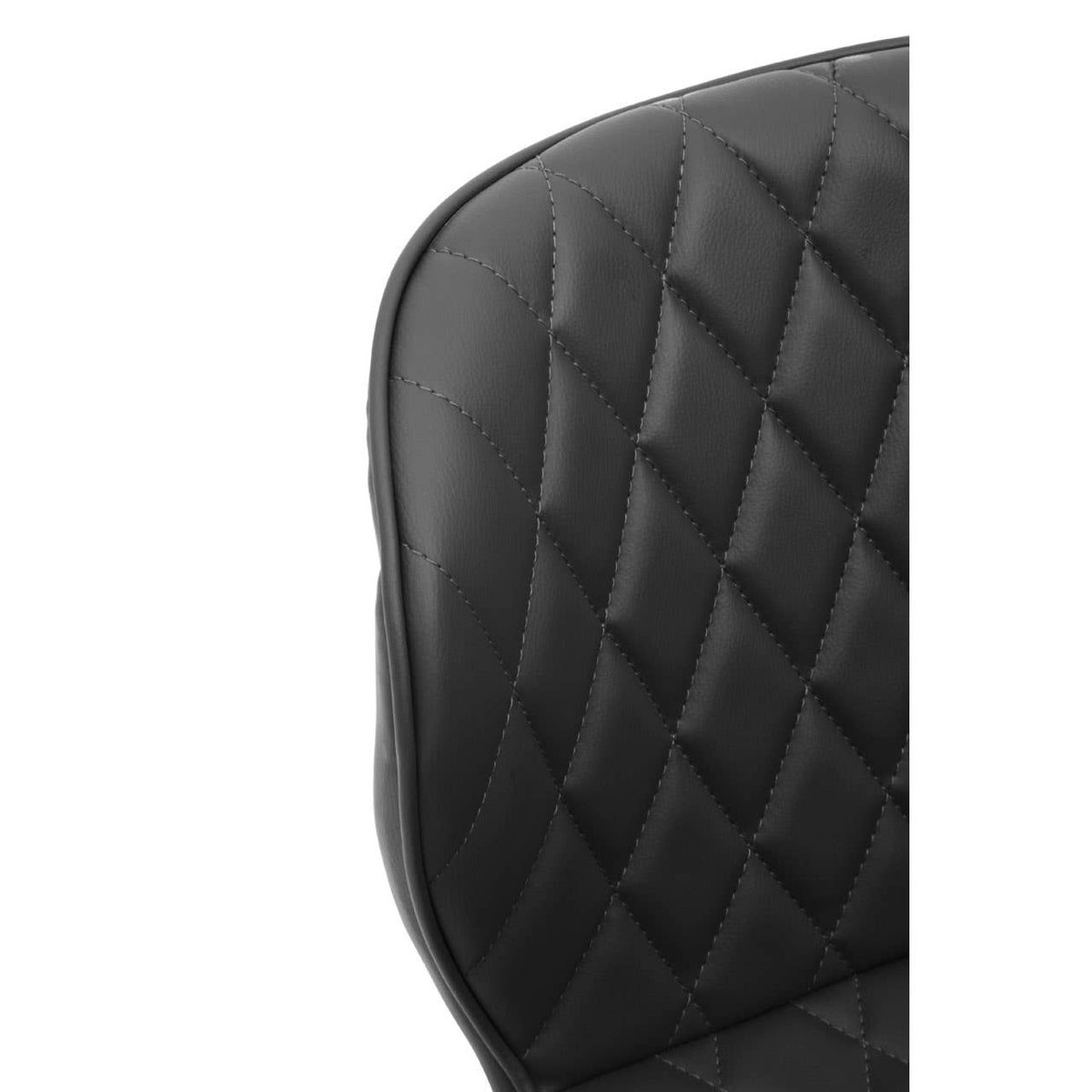 Brent Black Armless Home Office Chair.