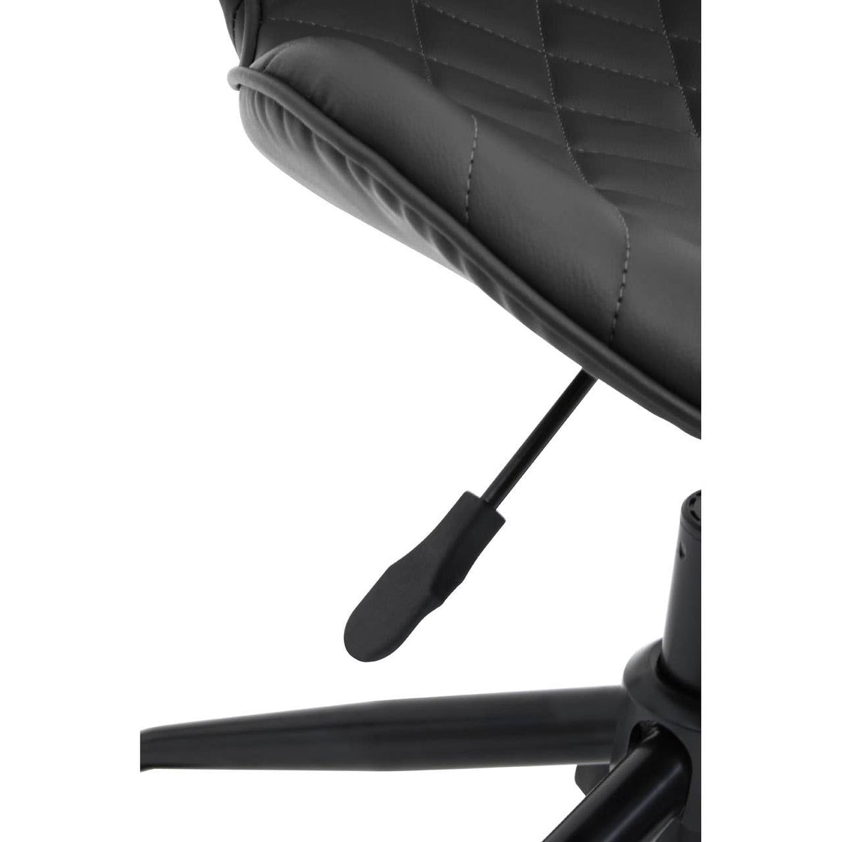 Brent Black Armless Home Office Chair.