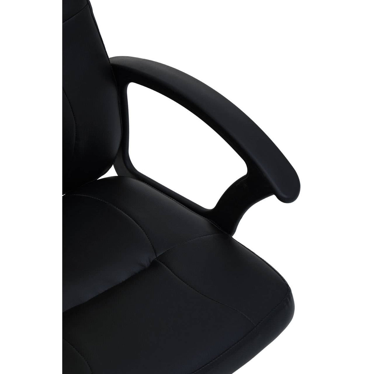 Brent Black Small Home Office Chair.