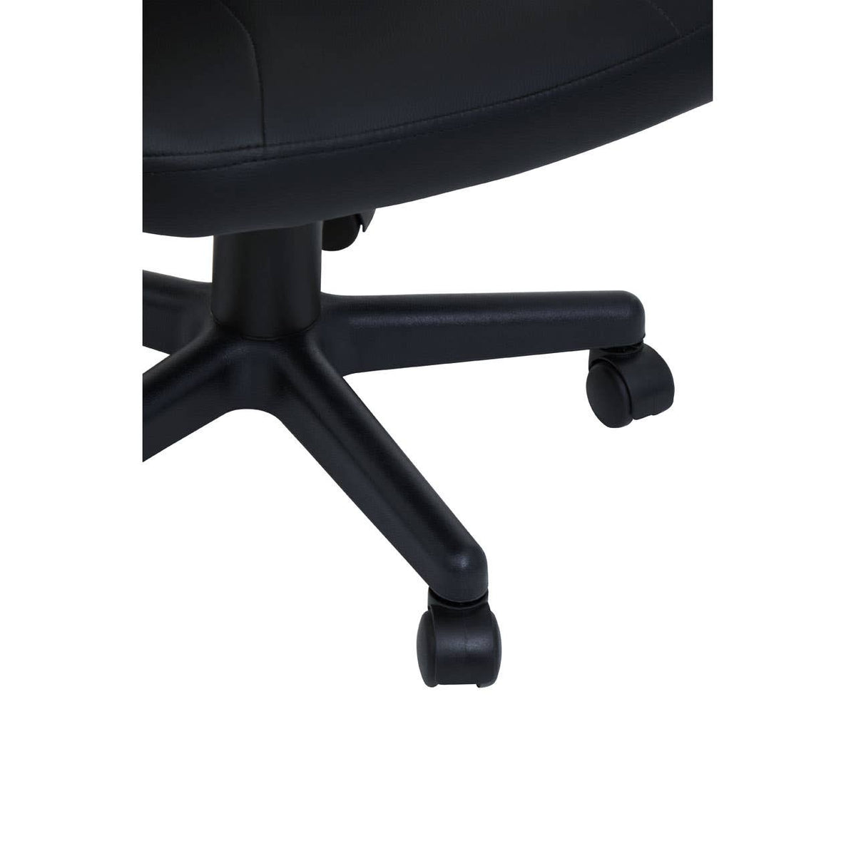 Brent Black Small Home Office Chair.