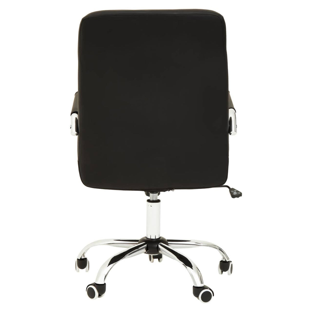 Brent Black Tufted Home Office Chair.
