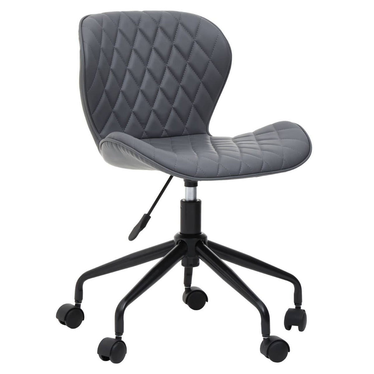 Brent Grey And Black Home Office Chair.