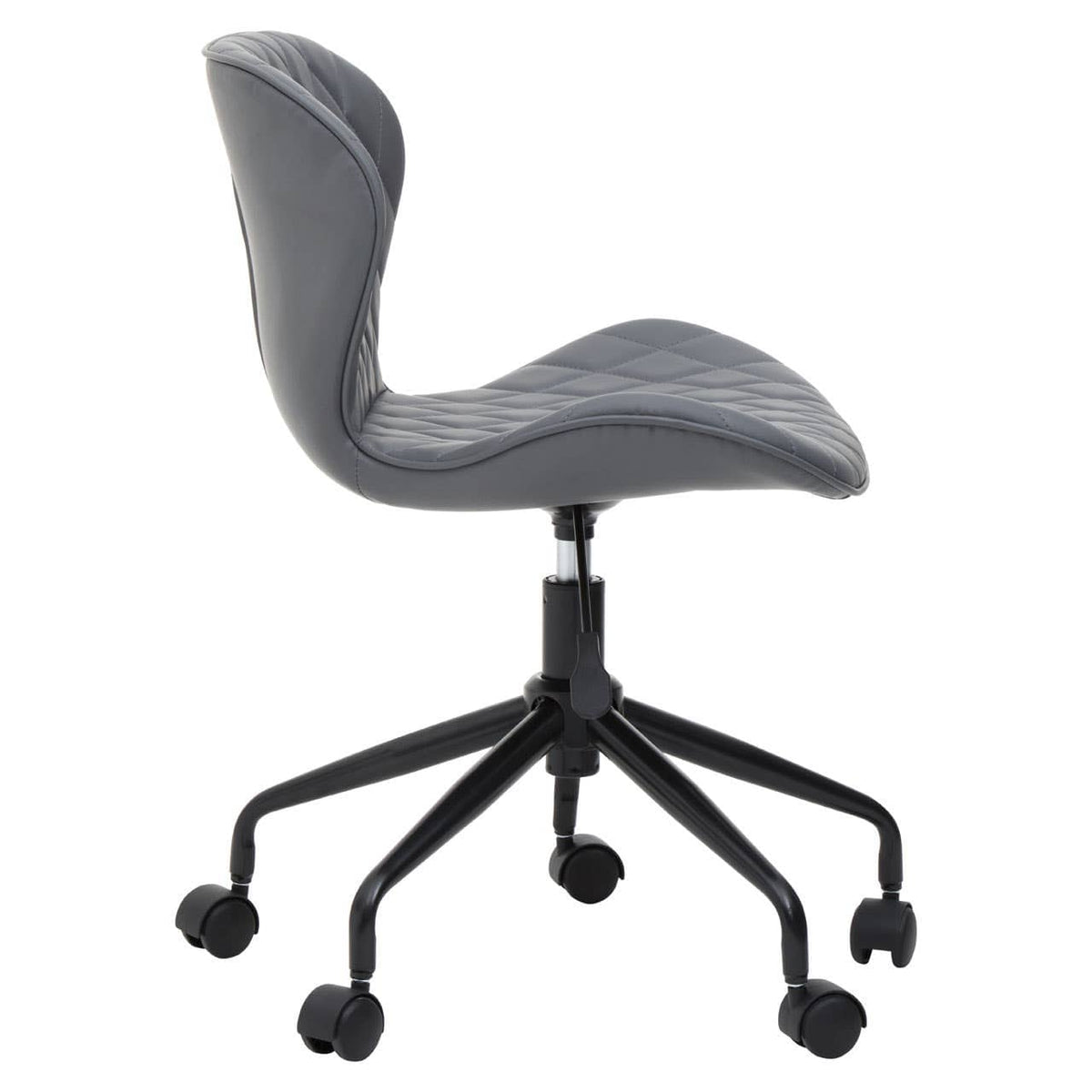 Brent Grey And Black Home Office Chair.
