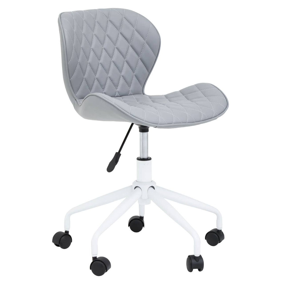 Brent Grey And White Home Office Chair.