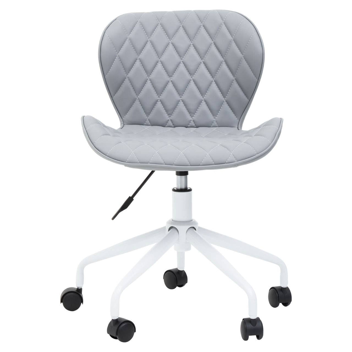 Brent Grey And White Home Office Chair.