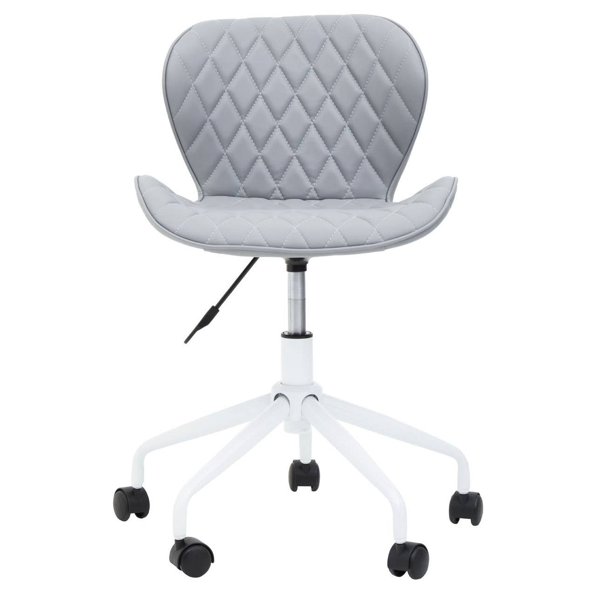 Brent Grey And White Home Office Chair.