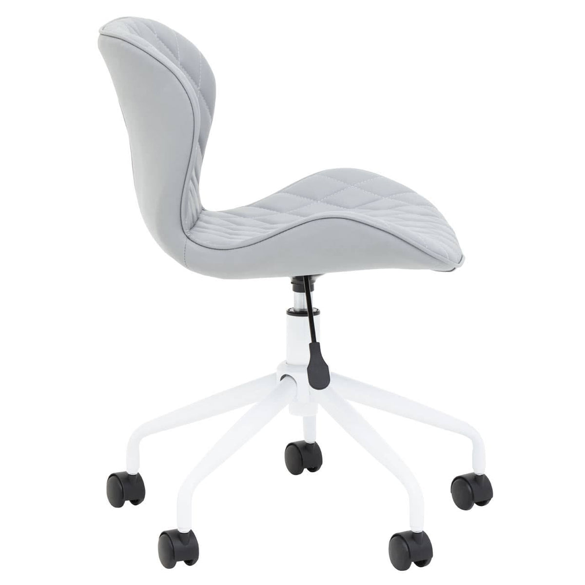 Brent Grey And White Home Office Chair.